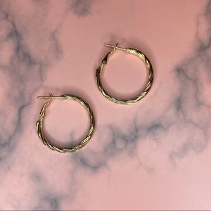 Gold hoops